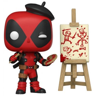 Фото - Фігурки / трансформери Funko POP Marvel: Deadpool - Deadpool as French Painter  (Exclusive)