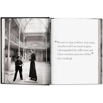 Peter Lindbergh. Azzedine Alaia wer. angielska