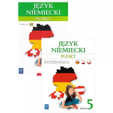 Pakiet Punkt 5. Podr�cznik i Zeszyt �wicze� do j�zyka niemieckiego dla klasy 5 szko�y podstawowej. Kurs dla pocz�tkuj�cych i kontynuuj�cych nauk� - Anna Potapowicz