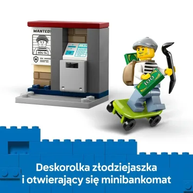 LEGO City Po�cig na motocyklu policyjnym 60455