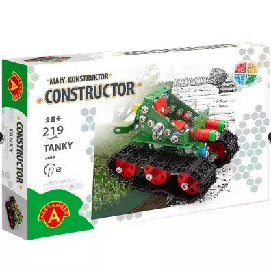 Ma�y konstruktor 219 el. Tanky