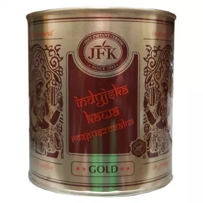 Jfk Kawa rozpuszczalna indyjska Gold 200 g
