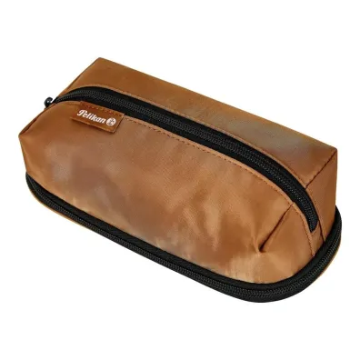 Pelikan Pi�rnik kosmetyczka Quattro Twill cognac