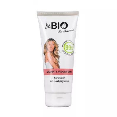 beBIO Ewa Chodakowska Naturalny �el pod prysznic Granat i jagody goji 200 ml