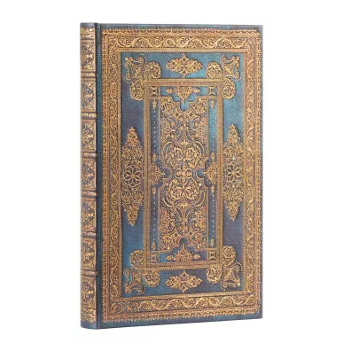 Paperblanks Luxe Design Notatnik Paperblanks Blue Luxe Mini linia