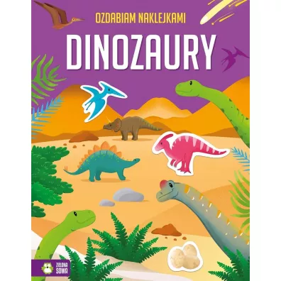 Ozdabiam naklejkami Dinozaury