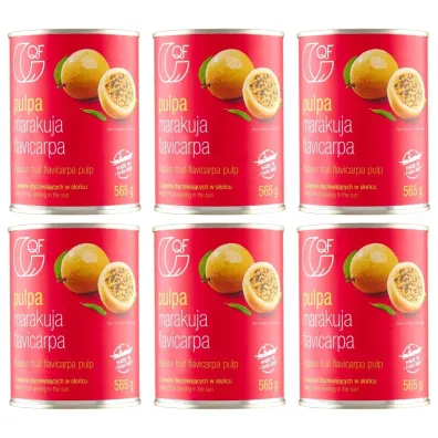 Quality Food Pulpa�z�marakui Zestaw 6 x 565 g