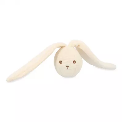 Mikka pieczka-grzechotka Krlik 6 cm kremowa kolekcja Lapinoo Kaloo