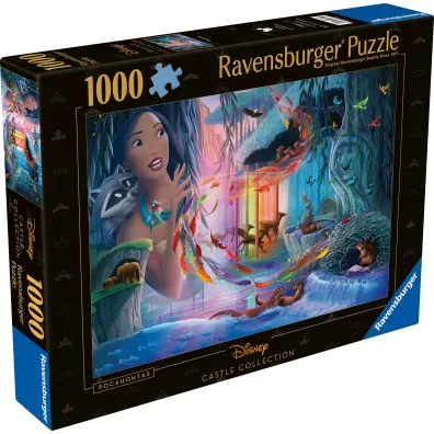 Puzzle 1000 el. Zamki Disneya Pocahontas Ravensburger