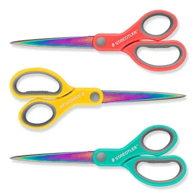 Staedtler No�yczki Norix kolorowe ostrze mix 21cm