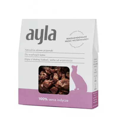 Ayla Care Serca indycze liofilizowane przysmaki dla kotw 28 g