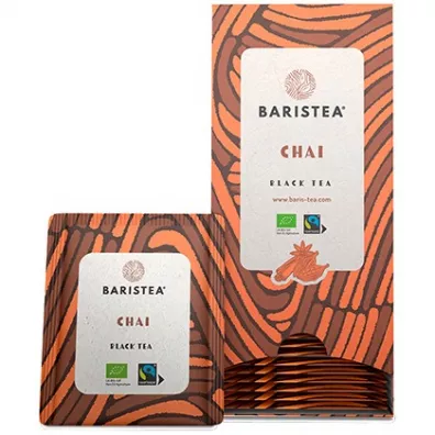 Baristea Herbata Black Tea Chai 25 sasz. Bio