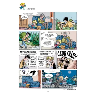 Komiksy s� super! Ciasto niespodzianka. Cedryk. Tom 3