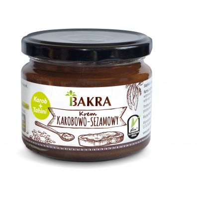 Bakra Krem karobowo-sezamowy 300 g