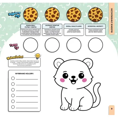 Kawaii Patterns. Kolorowanki do zakochania