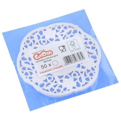 Godan Serwetka bia�a 10/11cm