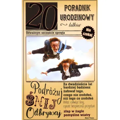 AbCard Kartka okoliczno�ciowa Urodziny 20 U70
