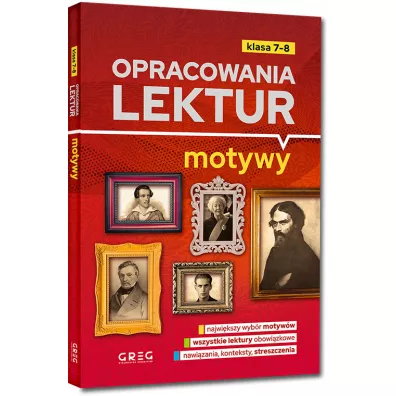 Opracowania lektur - motywy - szkoa podstawowa, klasy 7-8