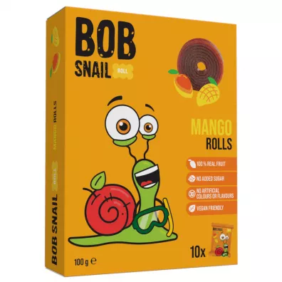 Bob Snail Przekska mango Rolls 10 x 10 g