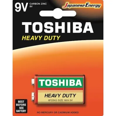 BATERIA TOSHIBA 9V 6F22KE BP-1