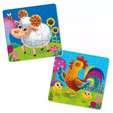 Puzzle piankowe 2w1. Farma Roter Kafer