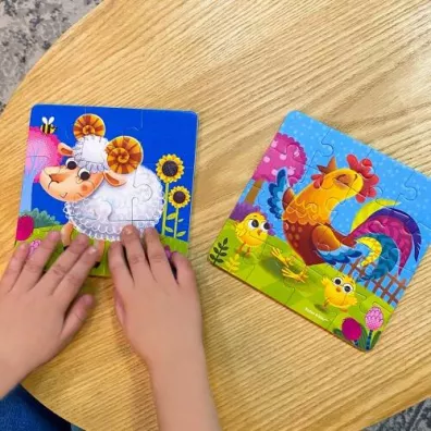 Puzzle piankowe 2w1. Farma Roter Kafer