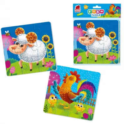 Puzzle piankowe 2w1. Farma Roter Kafer