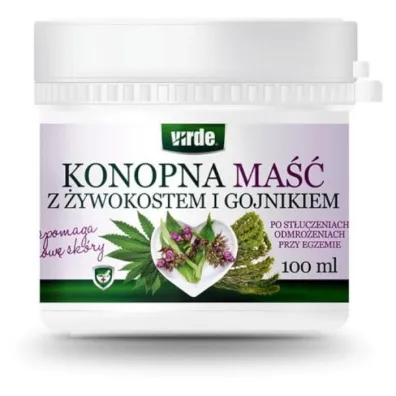 Virde Ma�� konopna z �ywokostem i gojnikiem 100 ml