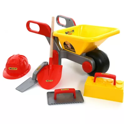 Polesie 50229 Taczka nr2 Construct + zestaw kamieniarza 5el