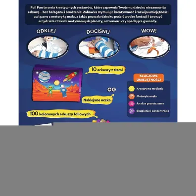 Zestaw kreatywny Skillmatics Foil Fun Kosmos Grasper Global Private Limited