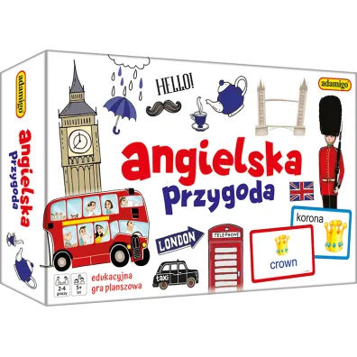 Angielska przygoda. Quiz Adamigo