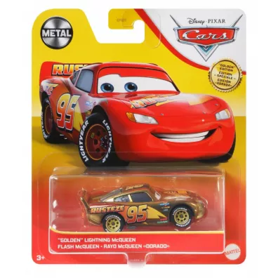 Samochodzik Cars Auta - Z�oty Zygzak McQueen Mattel