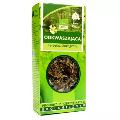 Dary Natury Herbatka odkwaszajca 50 g Bio