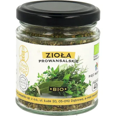 Pi�� Przemian Zio�a prowansalskie bezglutenowe 40 g Bio
