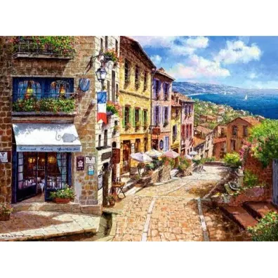 Puzzle 3000 el. Afternoon in Nice Castorland
