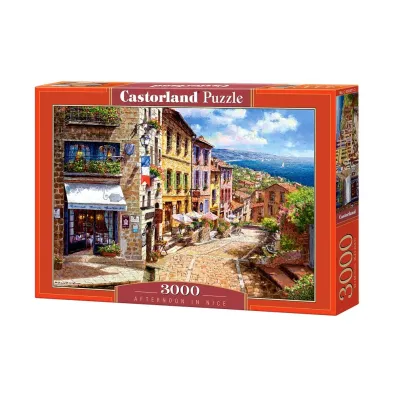 Puzzle 3000 el. Afternoon in Nice Castorland