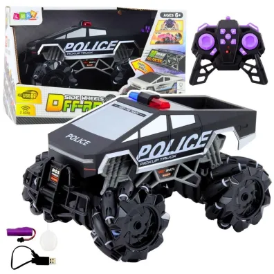 Terenowy radiow�z R/C �wiat�o i dym 1:16 LeanToys