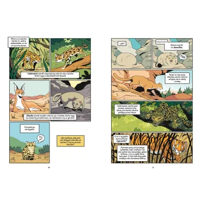 Koty - natura i wychowanie. Naukomiks