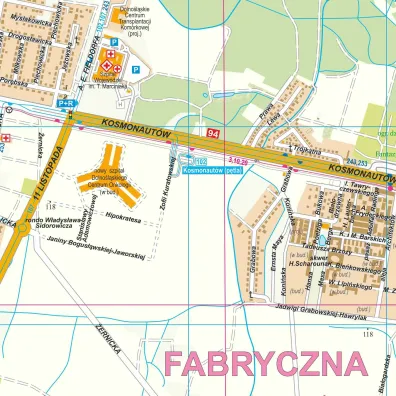 Mapa Wroc�aw 1:20 000