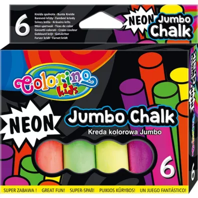 Patio Kreda Colorino Kids neonowa Jumbo 6 szt.