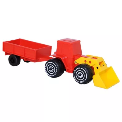 Traktor z �adowaczem i przyczepk� 34cm Tactic