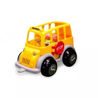 Autobus szkolny z figurkami Viking Toys