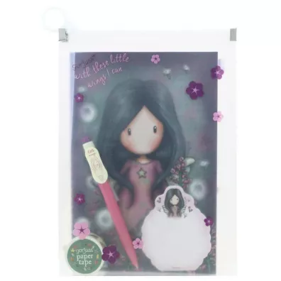 Santoro Zeszyt A5 Little Wings z akcesoriami w saszetce linia 60 kartek