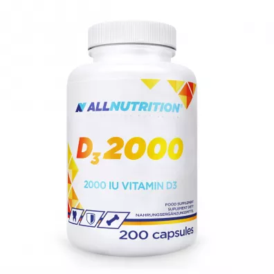 Allnutrition Witamina D3 2000 suplement diety 200 kaps.