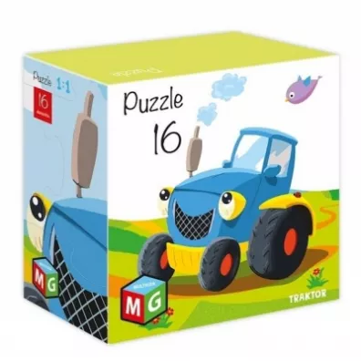 Puzzle 16 el. Traktor Multigra