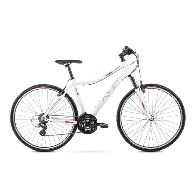 Romet Rower crossowy ORKAN D 2024 bia�o-fioletowy 15 S