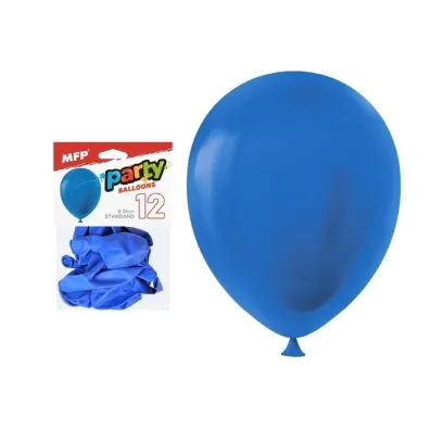 MFP Balon dmuchany niebieski 26cm