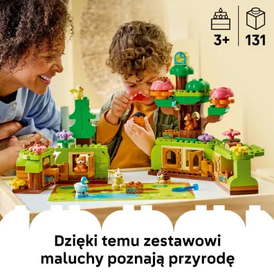LEGO DUPLO Town Las odkrywc�w z dzikimi zwierz�tami 10480