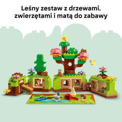 LEGO DUPLO Town Las odkrywc�w z dzikimi zwierz�tami 10480