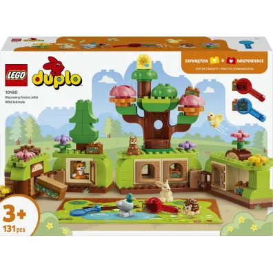 LEGO DUPLO Town Las odkrywc�w z dzikimi zwierz�tami 10480